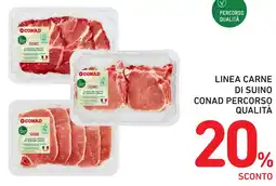 Spazio Conad Linea carne di suino conad percorso qualità offerta