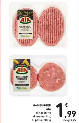 Spazio Conad Hamburger ΑΙΑ offerta