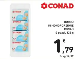 Spazio Conad Burro in monoporzione CONAD offerta