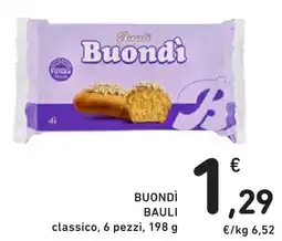 Spazio Conad Buondì bauli offerta