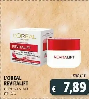 Deco Supermercati Revitalift crema viso offerta