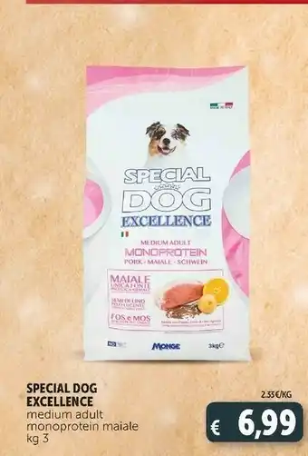 Deco Supermercati Special dog excellence medium adult monoprotein maiale offerta