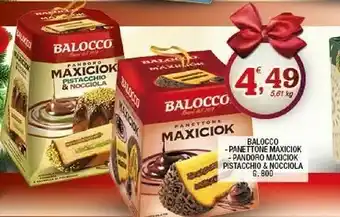 Sigma Colomba maxiciok golosa crema e petali di cioccolato fondente offerta