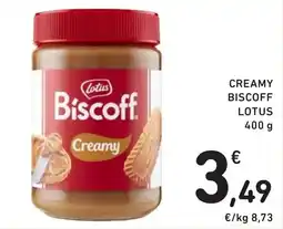 Spazio Conad Creamy biscoff LOTUS offerta
