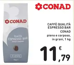 Spazio Conad Caffè qualità espresso bar CONAD offerta