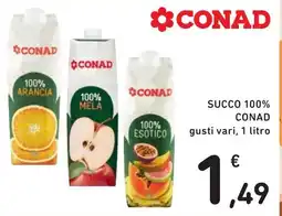Spazio Conad Succo 100% CONAD offerta