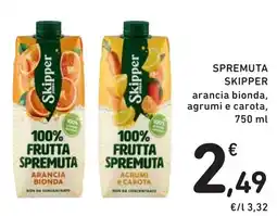 Spazio Conad Spremuta SKIPPER offerta