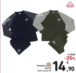 Spazio Conad Pigiama uomo KAPPA offerta