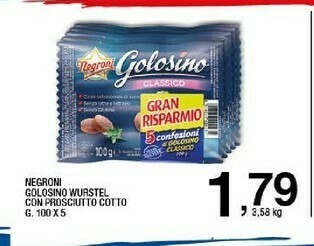 Sigma Wurstel offerta