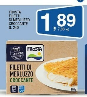 Sigma Filetti di merluzzo croccante 240 g(ml) offerta