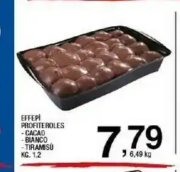 Effepi profiteroles cacao