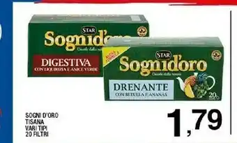 Sogni d'oro tisana drenante