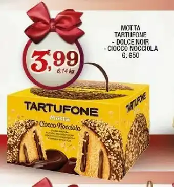 Sigma Motta - la ciocco noir tartufone 650 g(ml) offerta