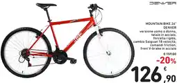 Spazio Conad Mountain bike 26" DENVER offerta