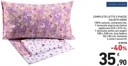 Spazio Conad Completo letto 2 piazze CALEFFI HOME offerta