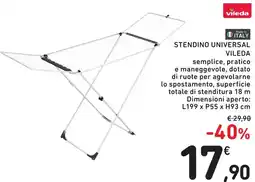 Spazio Conad Stendino universal VILEDA offerta