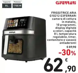 Spazio Conad FRIGGITRICE ARIA G10212 G3FERRARI offerta