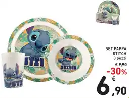 Spazio Conad Set pappa stitch offerta