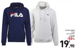 Spazio Conad Felpa uomo FILA offerta