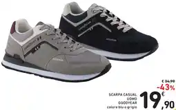 Spazio Conad Scarpa casual uomo GOODYEAR offerta