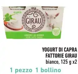 Spazio Conad Yogurt di capra fattorie girau offerta