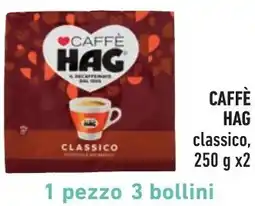 Spazio Conad CAFFÈ HAG classico offerta