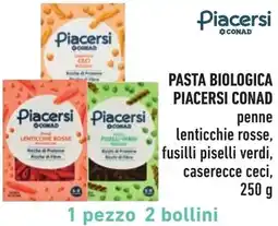 Spazio Conad Pasta biologica PIACERSI CONAD offerta
