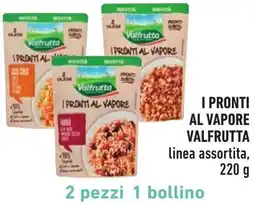 Spazio Conad I pronti al vapore VALFRUTTA offerta