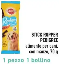 Spazio Conad Stick ropper PEDIGREE offerta