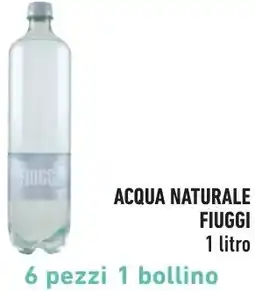 Spazio Conad Acqua naturale FIUGGI offerta
