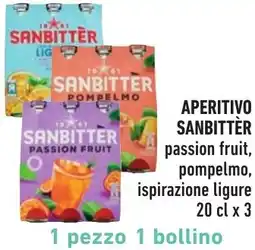 Spazio Conad Aperitivo SANBITTÈR offerta