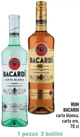 Spazio Conad Rum BACARDI offerta