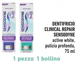 Spazio Conad Dentifricio clinical repair SENSODYNE offerta