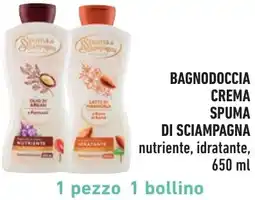 Spazio Conad Bagnodoccia crema SPUMA DI SCIAMPAGNA offerta