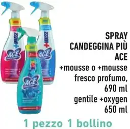 Spazio Conad Spray candeggina più ACE offerta