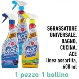 Spazio Conad Sgrassatore universale, bagno, cucina, ACE offerta