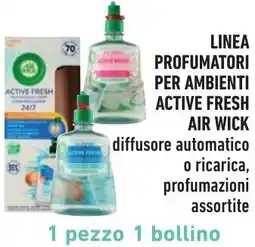 Spazio Conad Linea profumatori per ambienti active fresh AIR WICK offerta