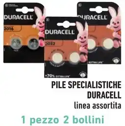 Spazio Conad Pile specialistiche DURACELL offerta