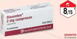Spazio Conad DISSENTEN 15 compresse offerta