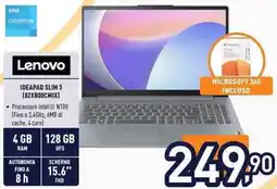 Unieuro Lenovo IDEAPAD SLIM 3 (82XB00CMIX) offerta