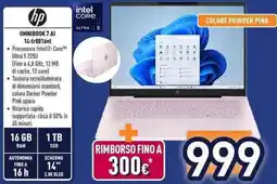 Unieuro hp OMNIBOOK 7 AI 14-fr0016nl offerta