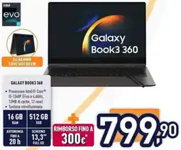 Unieuro GALAXY BOOK3 360 offerta