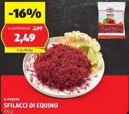ALDI Il podere sfilacci di equino offerta