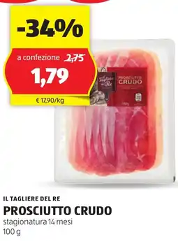 ALDI Il tagliere del re formaggio spalmabile cremia prosciutto crudo offerta