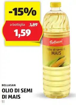 ALDI Bellasan olio di semi di mais offerta