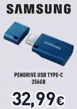 Unieuro SAMSUNG PENDRIVE USB TYPE-C 256GB offerta