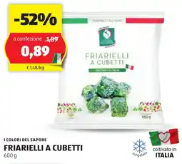 ALDI I colori del sapore friarielli a cubetti offerta