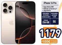 Unieuro iPhone 16 Pro offerta