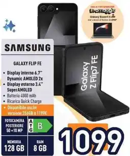 Unieuro SAMSUNG GALAXY FLIP FE offerta