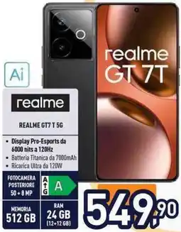 Unieuro REALME GT7 T 5G offerta